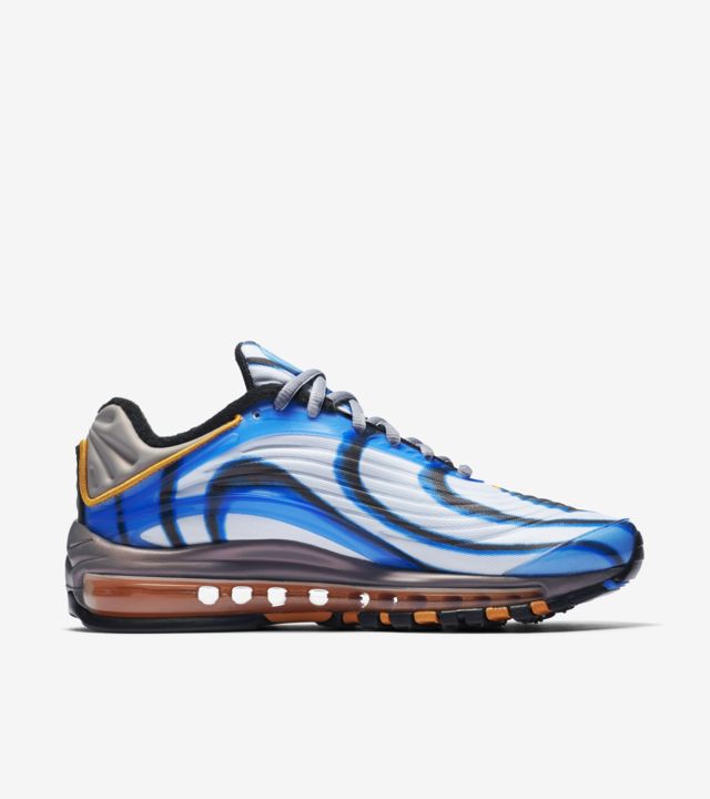WMNS Nike Air Max Deluxe 'Photo Blue & Wolf Grey & Orange Peel' Release ...