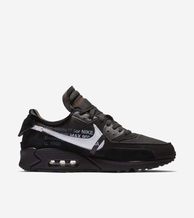 The Ten: Air Max 90 'Black & Cone & White' Release Date. Nike SNKRS IE