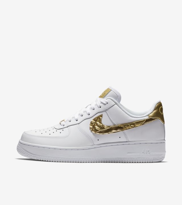 Nike Air Force 1 CR7 'Golden Patchwork' Release Date. Nike SNKRS BE