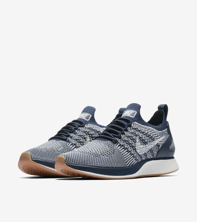 Nike Women's Air Zoom Mariah Flyknit Racer Premium 'College Navy & Gum ...