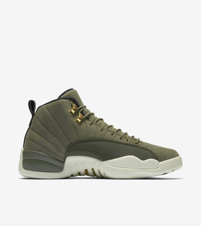 air jordan retro 12 olive green