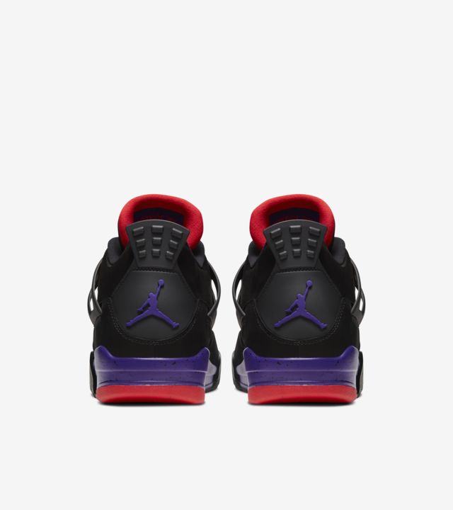 Air Jordan 4 'Black/Court Purple' Release Date. Nike SNKRS US