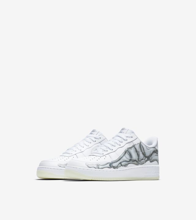 nike air force 1 white skeleton