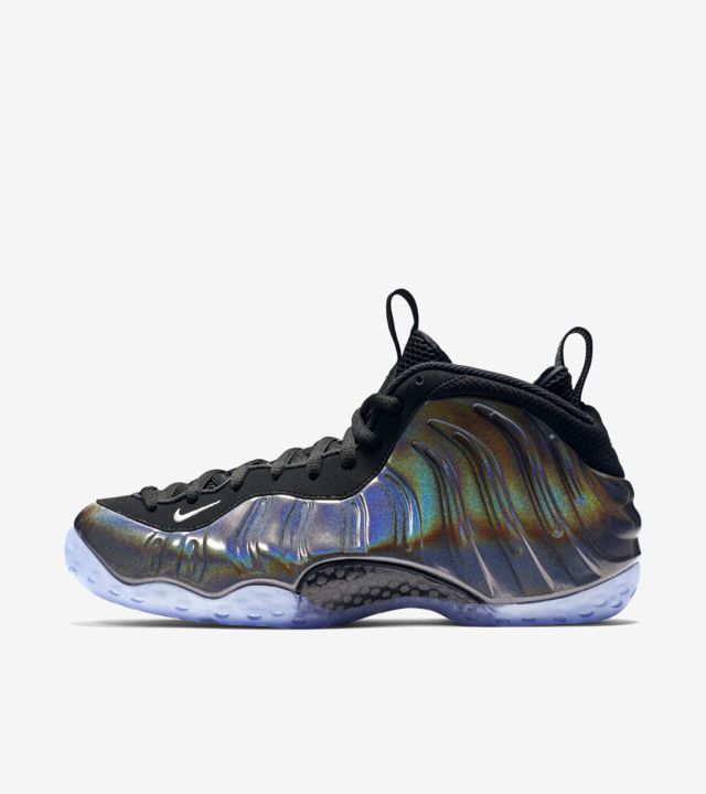 foamposite white rainbow