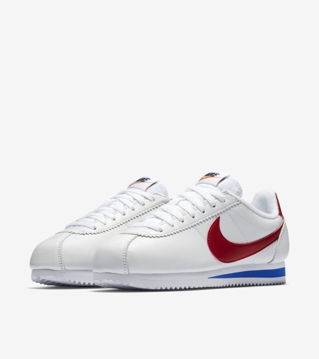 nike cortez womens white red vintage
