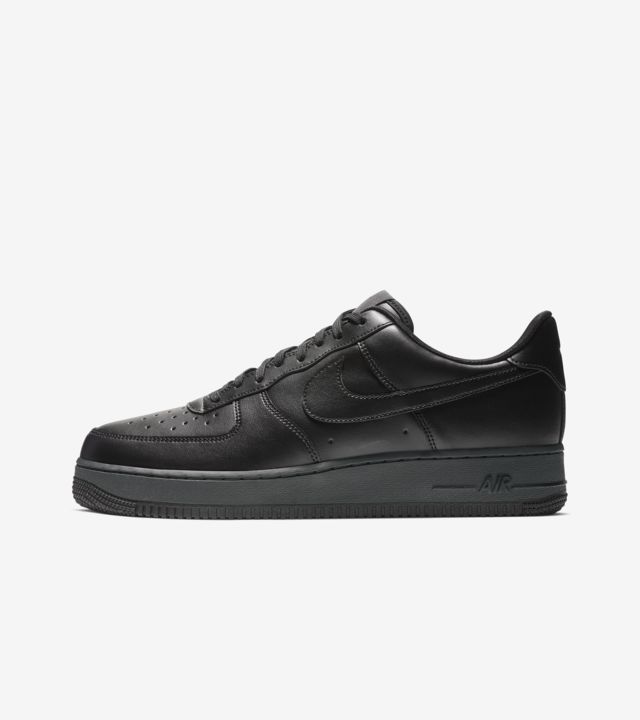 Nike Air Force 1 Flyleather 'Black' Release Date. Nike SNKRS