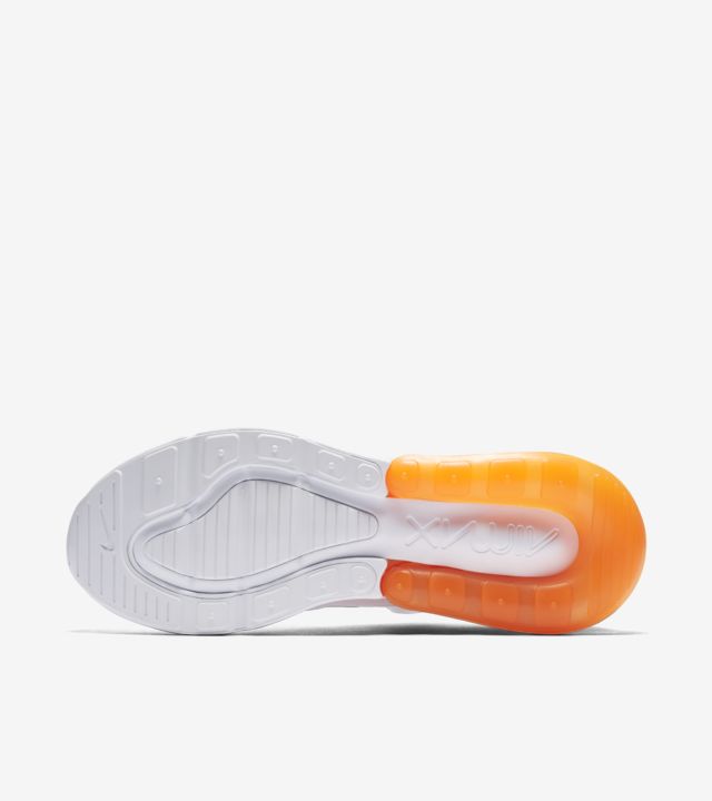 rose gold and white nike slides