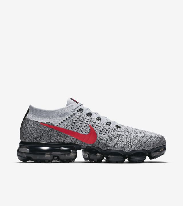 Nike Air Vapormax 1 OG 'Pure Platinum & University Red' Release Date ...