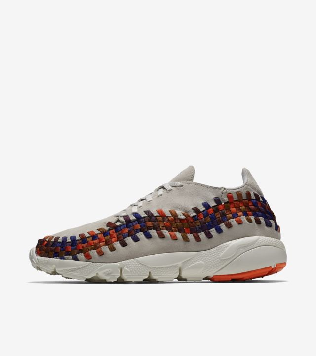 Nike Air Footscape Woven 'White & Rainbow Weave' Release Date. Nike SNKRS