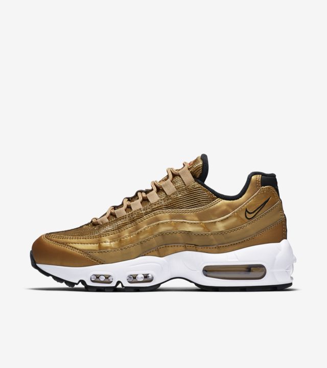 Women's Nike Air Max 95 'Metallic Gold' Release Date. Nike SNKRS