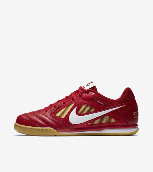 Nike SB Gato Qs Supreme 'Gym Red & White & Cyber' Release Date. Nike ...