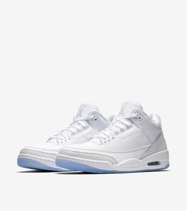 Air Jordan Iii 'white & White' Release Date. Nike Snkrs Us