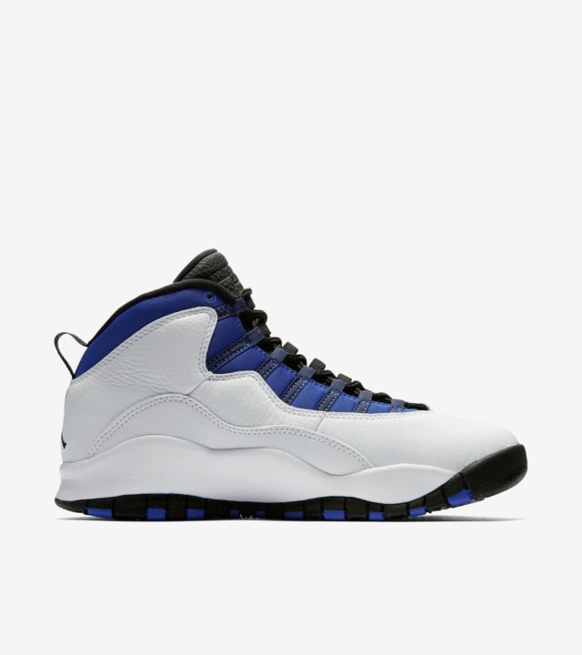 jordan 10 white red blue