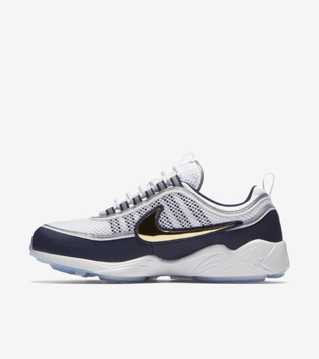 NikeLab Air Zoom Spiridon 'White & Gold' Release Date. Nike SNKRS AT