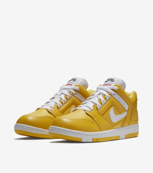 low dunks yellow
