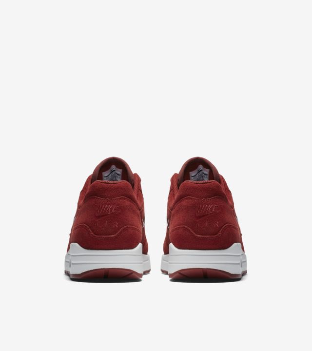 Nike Air Max 1 Premium Dark Red Nike Snkrs At