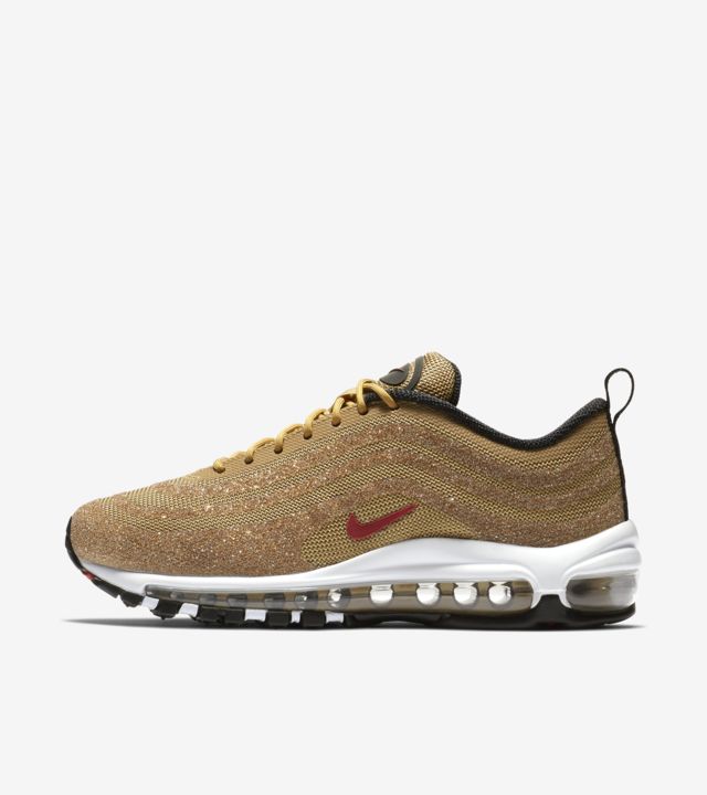 Women's Nike Air Max 97 'Gold Swarovski Crystal' Release Date. Nike SNKRS