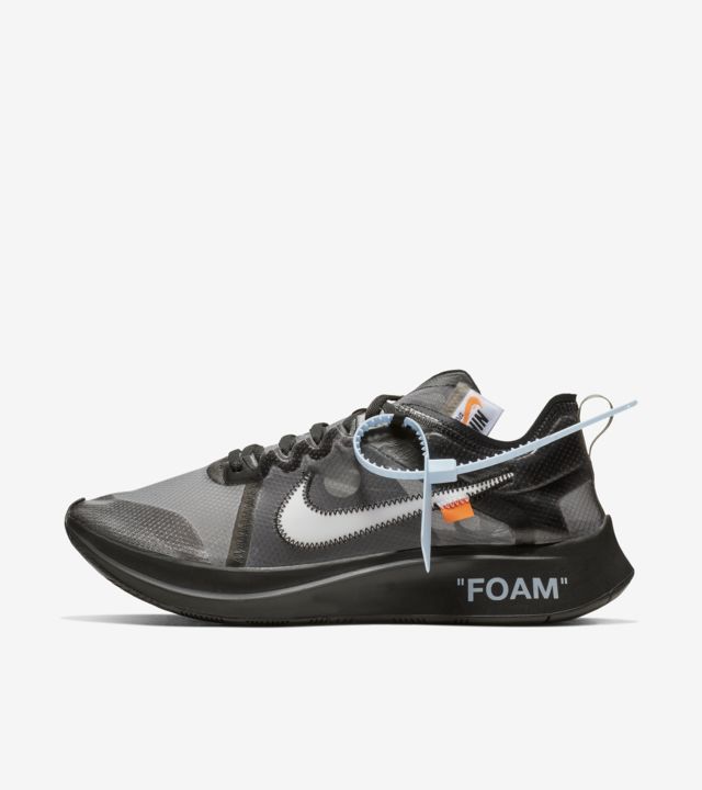 The Ten: Nike Zoom Fly 'Black & Cone & White' Release Date. Nike SNKRS PT