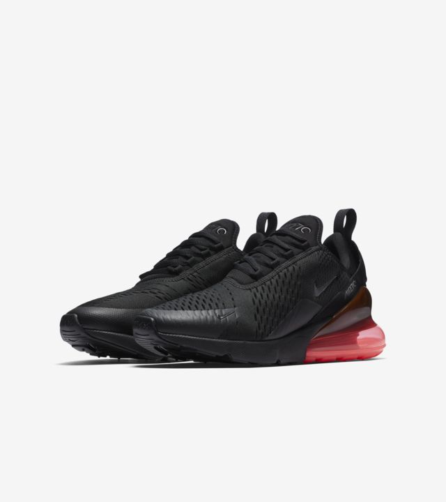 Nike Air Max 270 'Black & Hot Punch' Release Date. Nike SNKRS GB