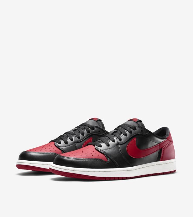 Air Jordan 1 Retro Low 'Black & Varsity Red' Release Date. Nike SNKRS US