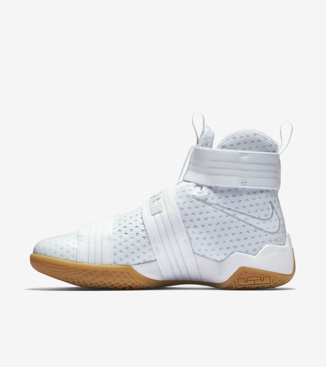 Nike Zoom Lebron Soldier 10 'White & Gum' Release Date. Nike SNKRS