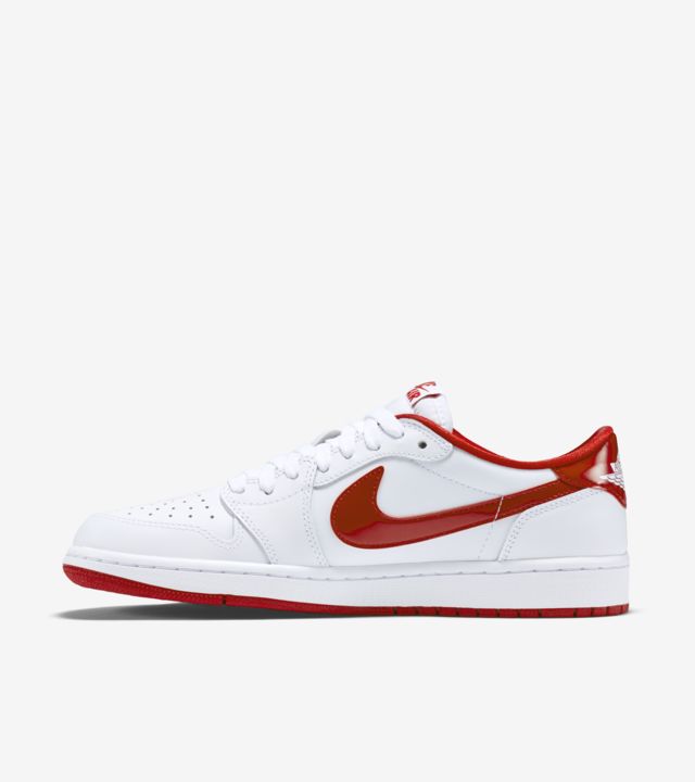 Air Jordan 1 Retro Low 'White & Red' Release Date. Nike SNKRS US