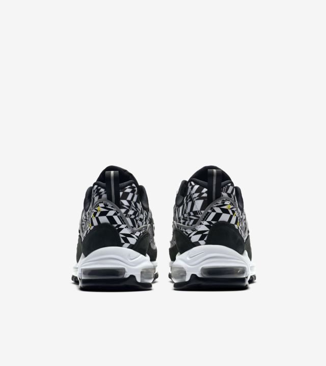 nike air max 98 white and black