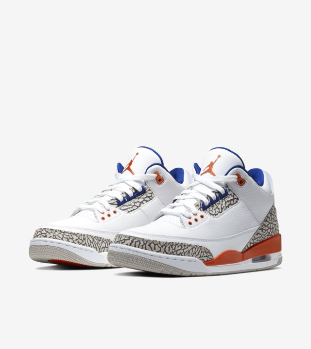 Air Jordan III 'White/Orange' Release Date. Nike SNKRS MY