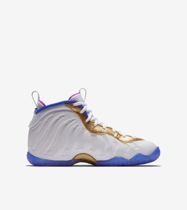nike little posite one white