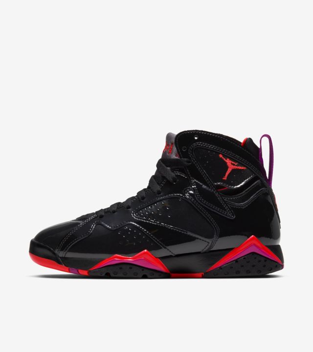 Air Jordan 7 Retro Black Gloss Release Date Nike Snkrs In