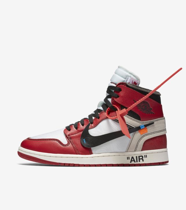 The Ten Air Jordan 1 'Off White' Release Date. Nike SNKRS AT