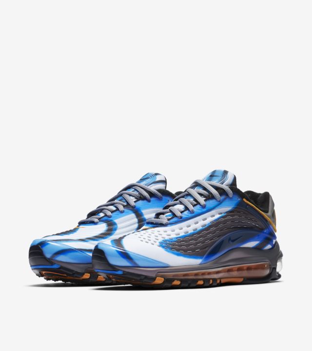 WMNS Nike Air Max Deluxe 'Photo Blue & Wolf Grey & Orange Peel' Release ...