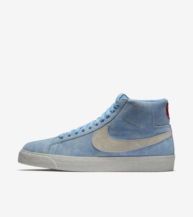 Nike SB Blazer Mid 'University Blue & Light Bone' Release Date. Nike SNKRS