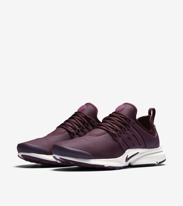 nike presto maroon