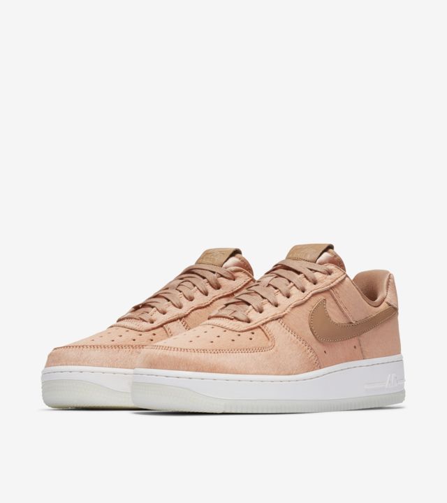 orange air force ones womens