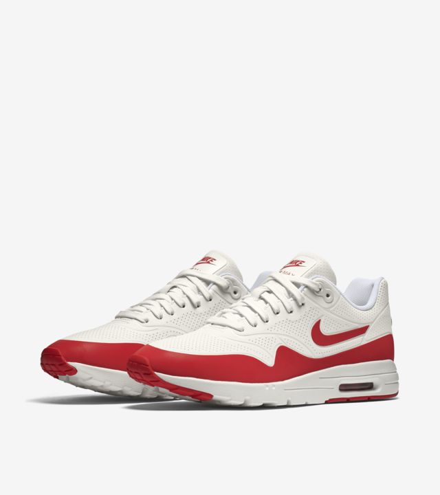 Women's Nike Air Max 1 Ultra 'White & University Red'. Nike SNKRS US