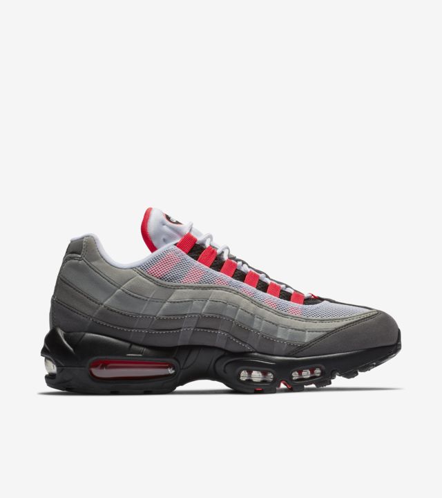 Nike Air Max 95 'White and Solar Red and Granite' Release Date. Nike ...