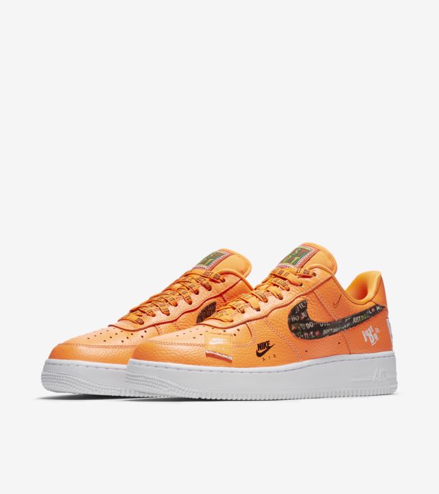 Nike Air Force 1 Premium Just Do It Collection 'Total Orange' Release ...