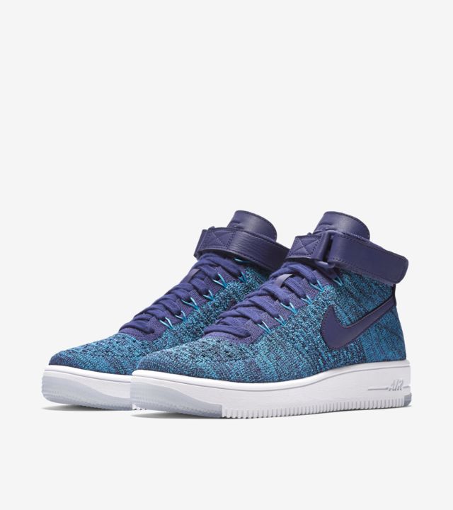 Women's Nike Air Force 1 Ultra Flyknit 'Blue Lagoon' Release Date. Nike ...