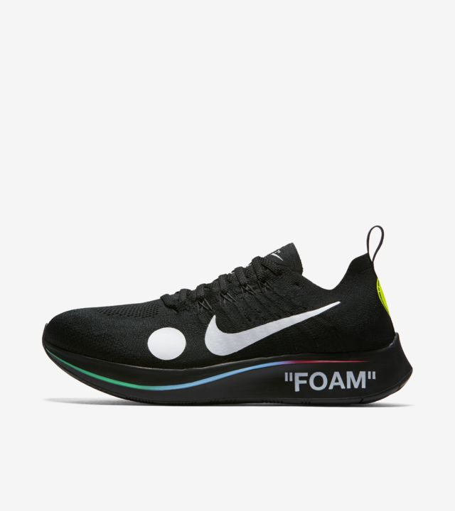 Nike Zoom Fly Mercurial Flyknit Off-White 'Black & White' Release Date ...