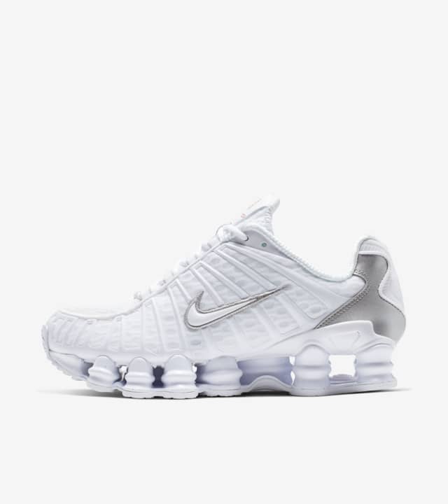 Women's Nike Shox TL 'White and Max Orange' (AR3566-100) Release Date ...