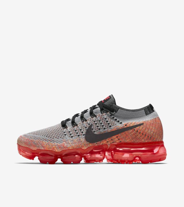 Nike Women's Air Vapormax 'Wolf Grey & Bright Crimson' Release Date ...