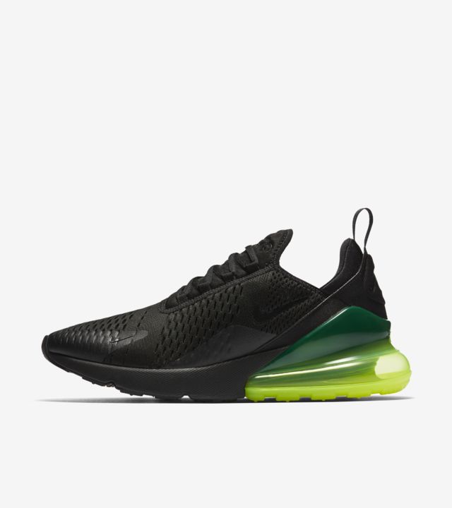 Nike Air Max 270 'Black & Volt' Release Date. Nike SNKRS