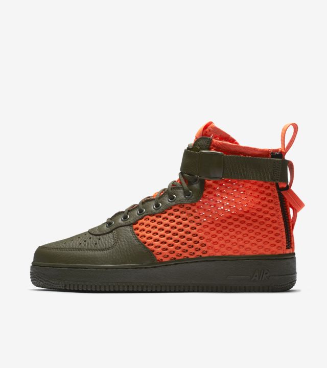sf af1 mid basketball sneaker