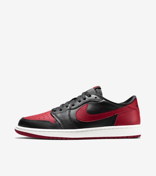 Air Jordan 1 Retro Low 'Black & Varsity Red' Release Date. Nike SNKRS US