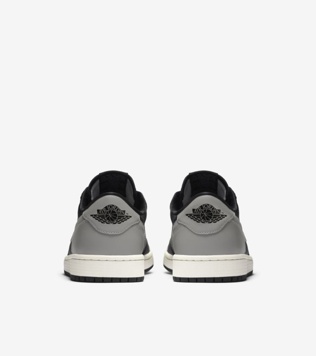 air jordan 1 low black medium grey release date