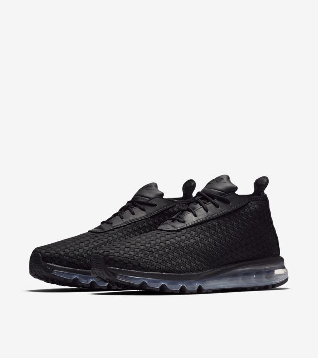 nike air max woven boot black