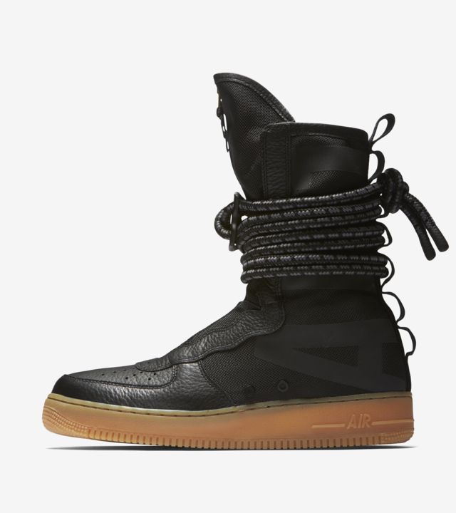 Nike Sf Af-1 High „black & Gum Medium Brown” – Data Premiery. Nike Snkrs Pl