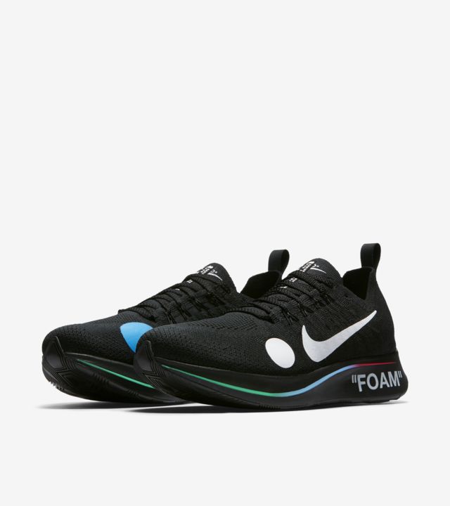 Nike Zoom Fly Mercurial Flyknit Off-White 'Black & White' Release Date ...