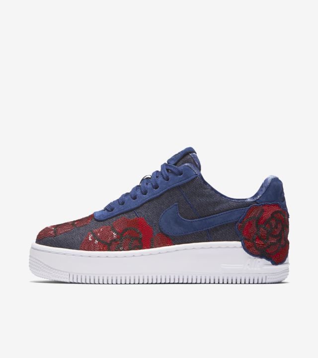 Women's Nike Air Force 1 Upstep 'Binary Blue' Release Date. Nike SNKRS IE